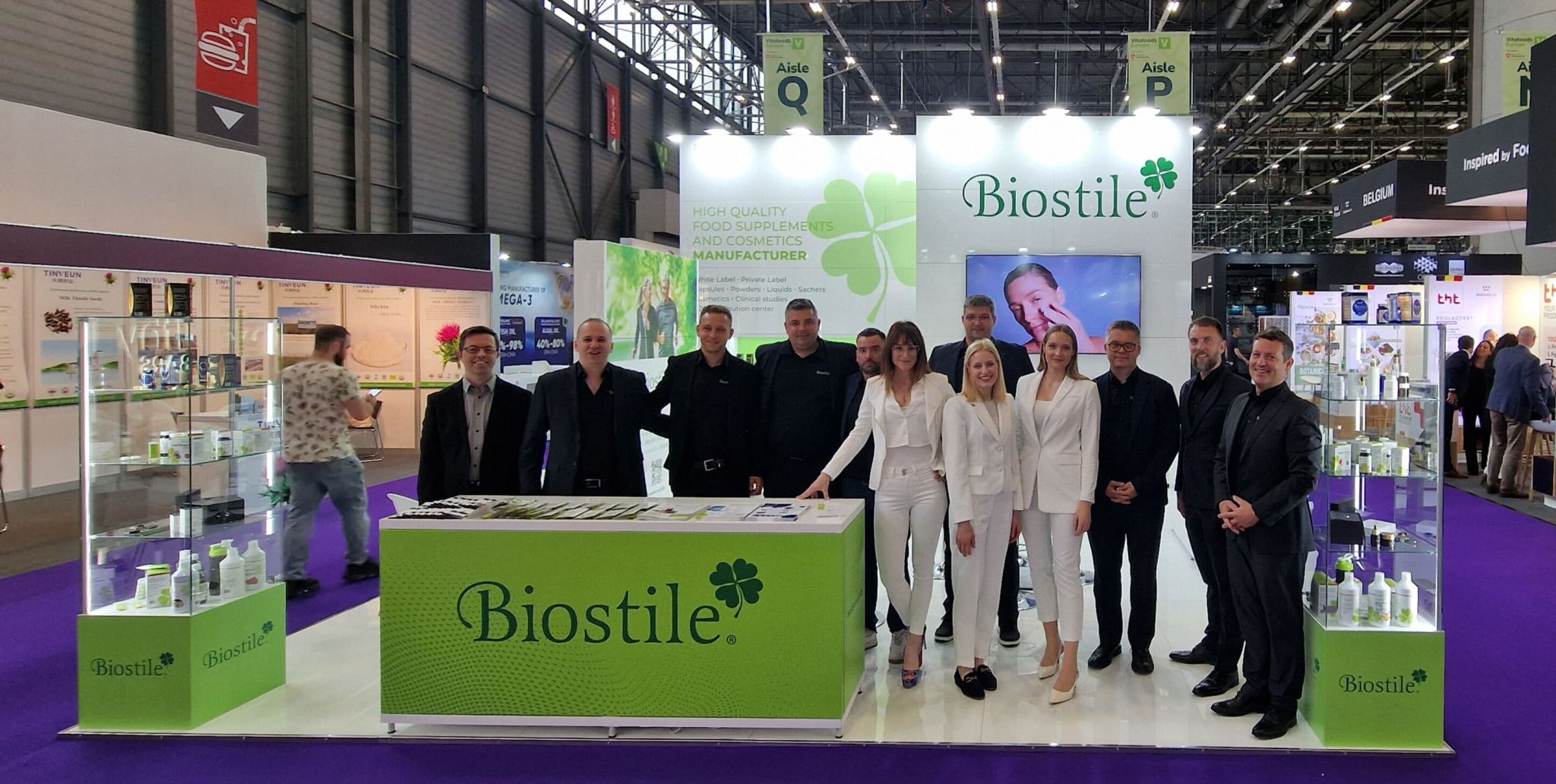 Biostile bei Vitafoods Europe in Genf